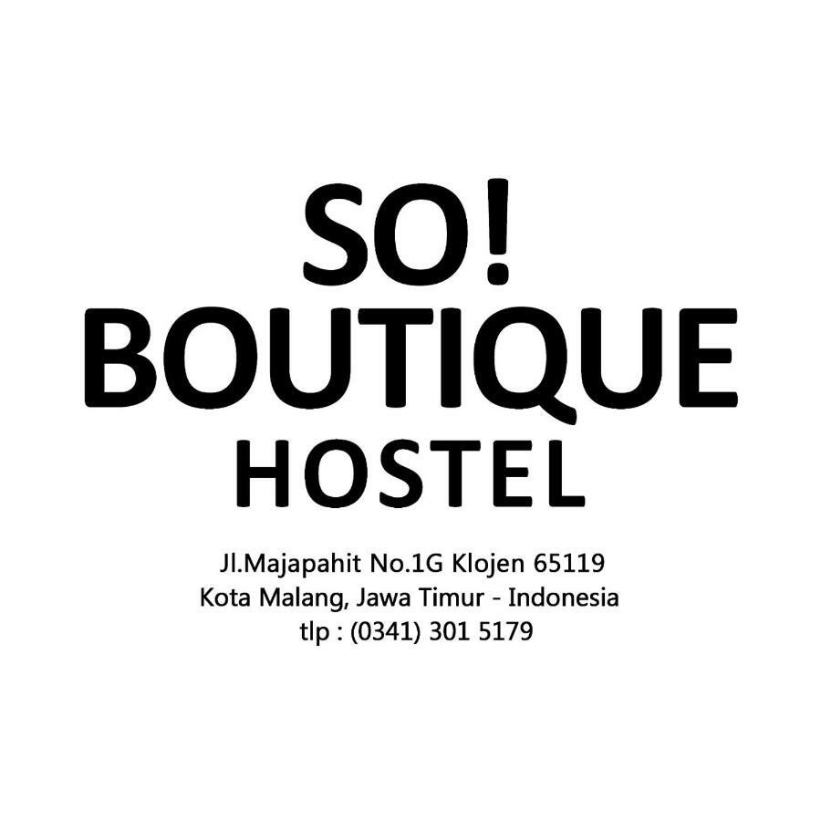So! Boutique Hostel マラン エクステリア 写真